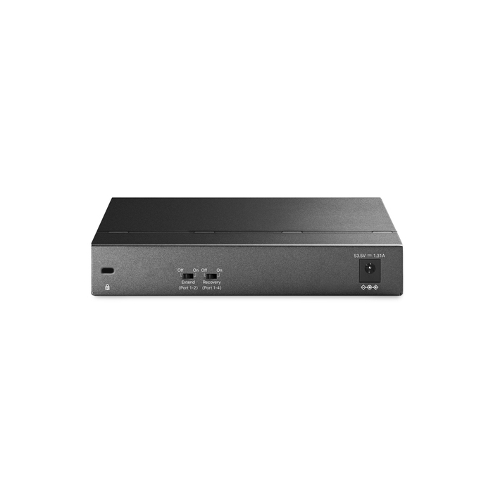 TP-Link TL-SG1006PP commutateur réseau Non-géré Gigabit Ethernet (10/100/1000) Connexion Ethernet, supportant l'alimentation via ce port (PoE) Gris