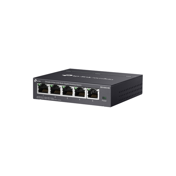 TP-Link Omada DS105G-M2 commutateur réseau Non-géré 2.5G Ethernet (100/1000/2500) Noir