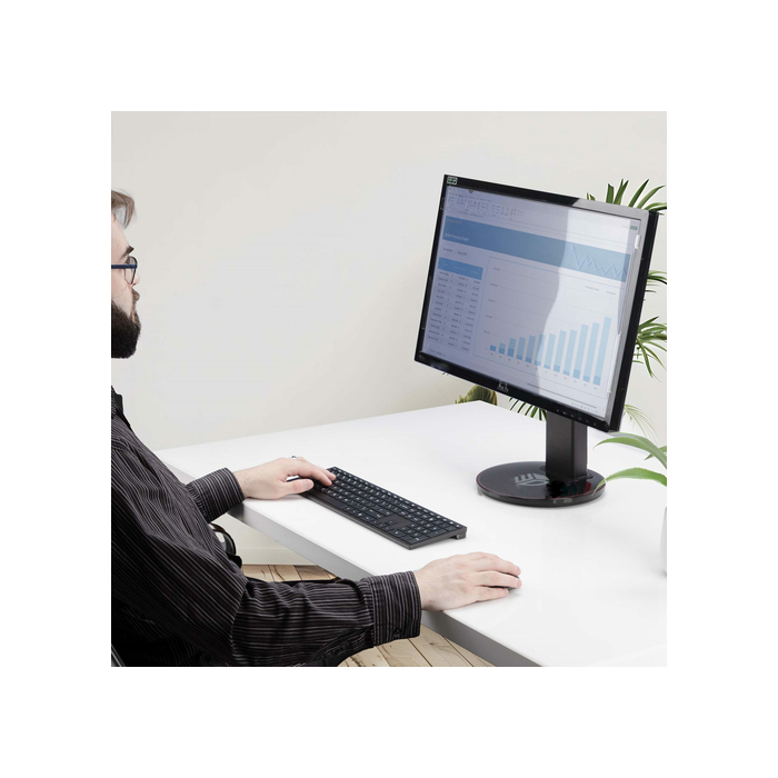 StarTech.com Filtre Anti-lumière Bleue 24 Pouces 16:9, Filtre BlueLight pour Moniteur d'Ordinateur 24", Réduit la Fatigue Oculaire, Options de Montage Doubles, Conforme TAA