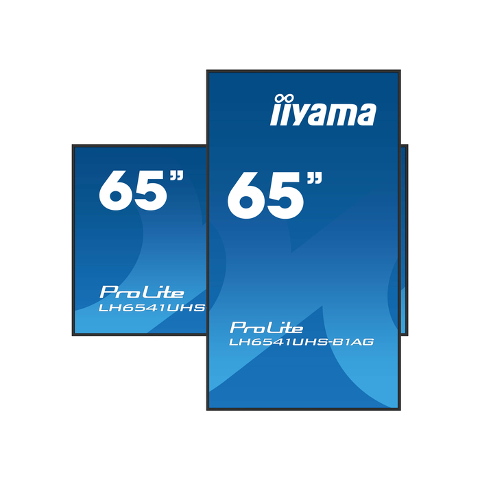 iiyama LH6541UHS-B1AG Écran d'affichage dynamique 64,5" LCD 500 cd/m² 4K Ultra HD Noir 24/7