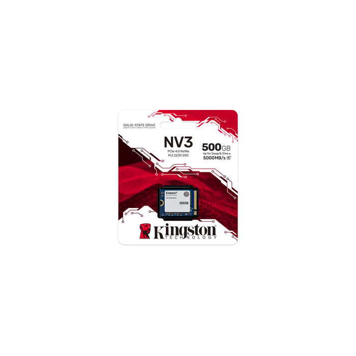 Kingston Technology 500G NV3 M.2 2230 NVMe SSD