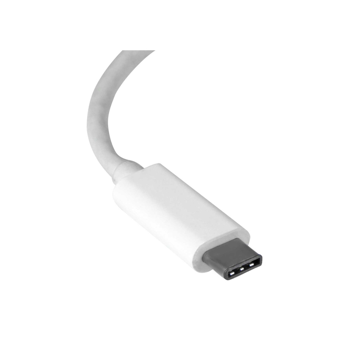 StarTech.com Adaptateur USB C vers Gigabit Ethernet - Blanc - Adaptateur Réseau LAN USB 3.0 vers RJ45 - USB Type C vers Ethernet
