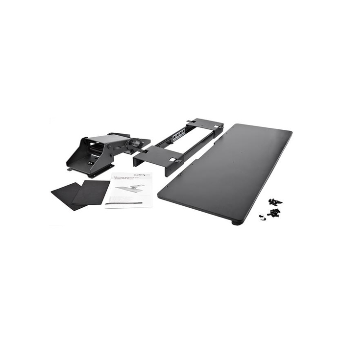 StarTech.com Support pour clavier informatique sous-bureau - Tiroir pour clavier adjustable