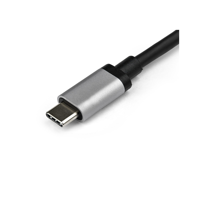 StarTech.com Adaptateur 2.5GbE USB C vers Ethernet NBASE-T NIC - Réseau Multi-Vitesse USB 3.0 Type C 2.5/1 Gigabit/100 Mbps/Portable USB 3.1 vers RJ45/LAN Compatible TB3/MacBook Pro Surface
