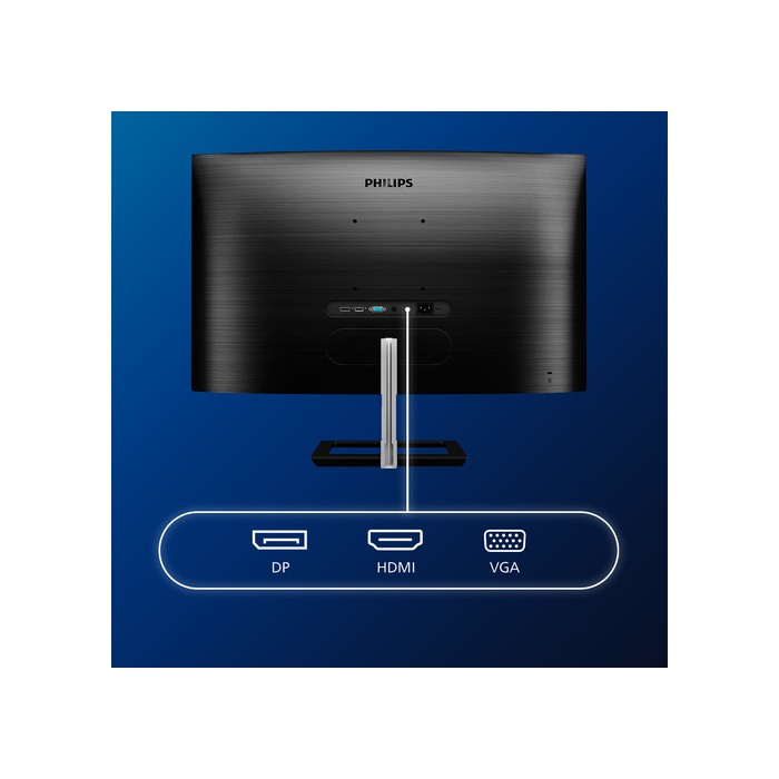 Philips E Line 322E1C/00 LED 31,5" 1920 x 1080 pixels Full HD LCD Noir