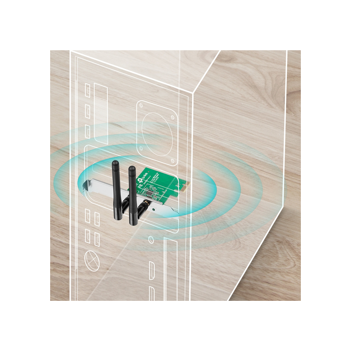 TP-Link TL-WN881ND carte réseau Interne WLAN 300 Mbit/s