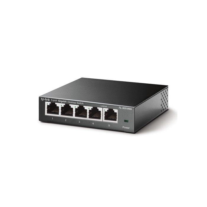 TP-Link TL-SG105S Non-géré Gigabit Ethernet (10/100/1000) Noir