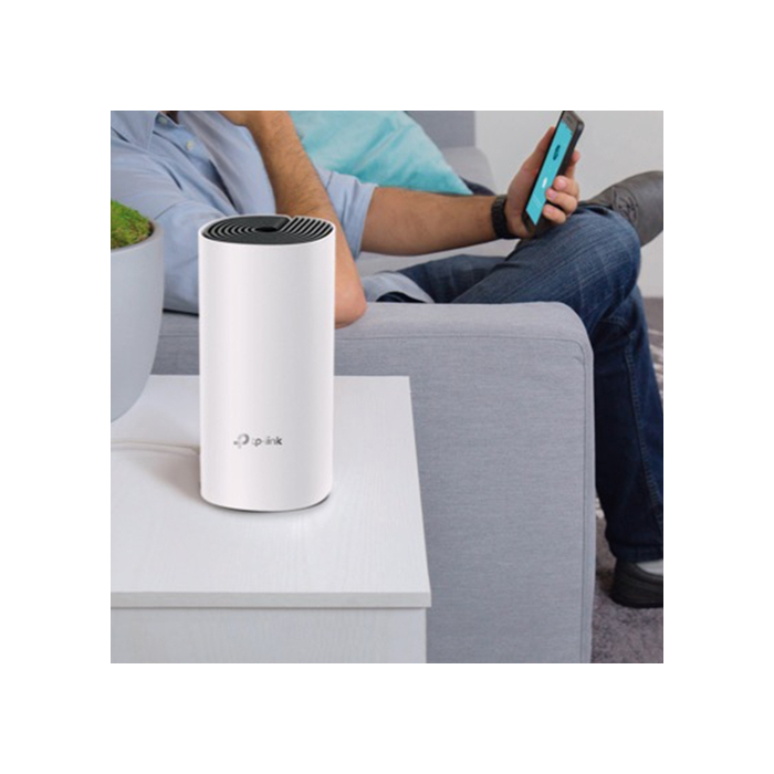 TP-Link Deco M4(1-pack) Bi-bande (2,4 GHz / 5 GHz) Wi-Fi 5 Blanc 2 Interne
