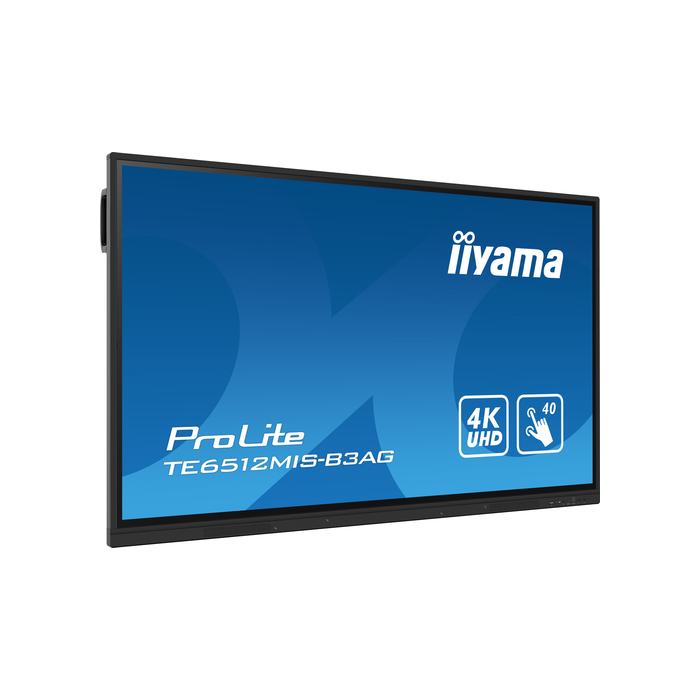 iiyama TE6512MIS-B3AG 65" LCD Wifi Noir Écran tactile Intégré dans le processeur Android 11