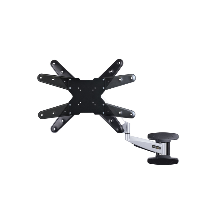StarTech.com Support Mural TV VESA - Fixation Murale VESA Réglable pour Écrans 23-55" - Support Mural TV Mince Supportant 30kg - Bras Articulé TV 55 pouces - Support Mural TV Pivotant/Extensible/Basculant