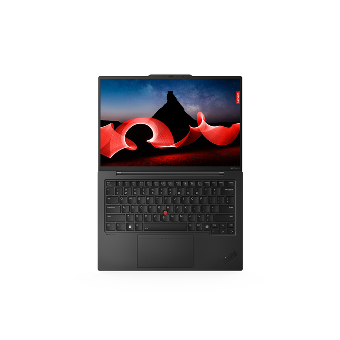 Lenovo ThinkPad X1 Carbon Gen 12 Intel Core Ultra 7 155U Ordinateur portable 35,6 cm (14") Écran tactile 2.8K 32 Go LPDDR5x-SDRAM 1 To SSD Wi-Fi 6E (802.11ax) Windows 11 Pro Français Noir