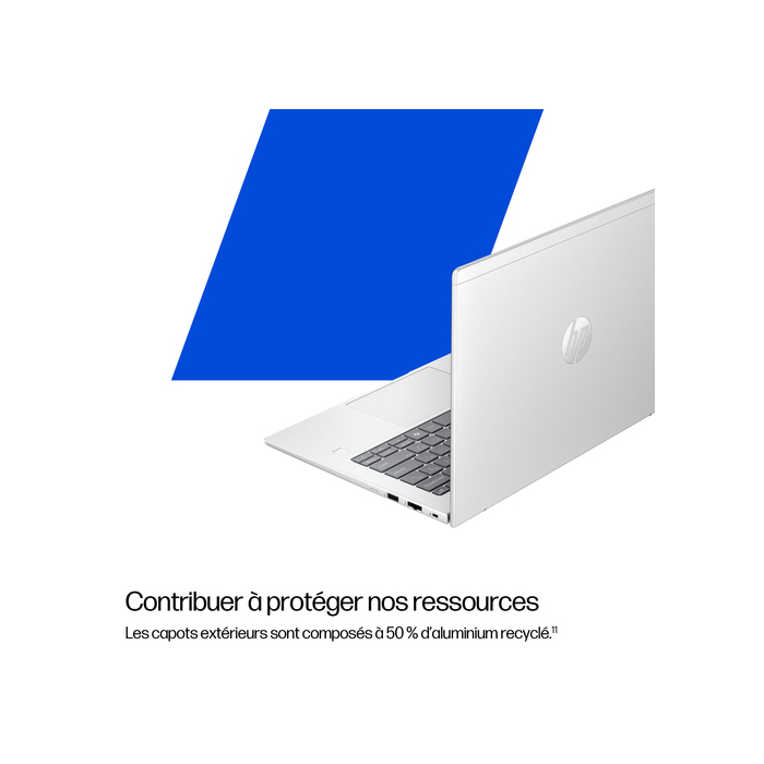 HP ProBook 4 G1q 14 inch Notebook Next Gen AI PC Copilot+ PC Ordinateur portable 512 Go SSD Wi-Fi 7 (802.11be) Windows 11 Pro