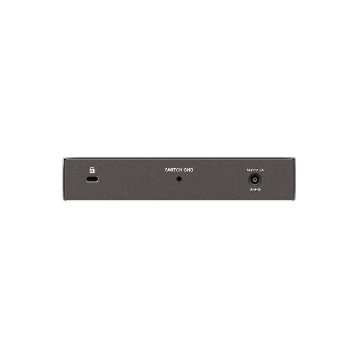 D-Link DGS-1008P/E commutateur réseau Non-géré L2 Gigabit Ethernet (10/100/1000) Connexion Ethernet, supportant l'alimentation via ce port (PoE) Bureau Noir