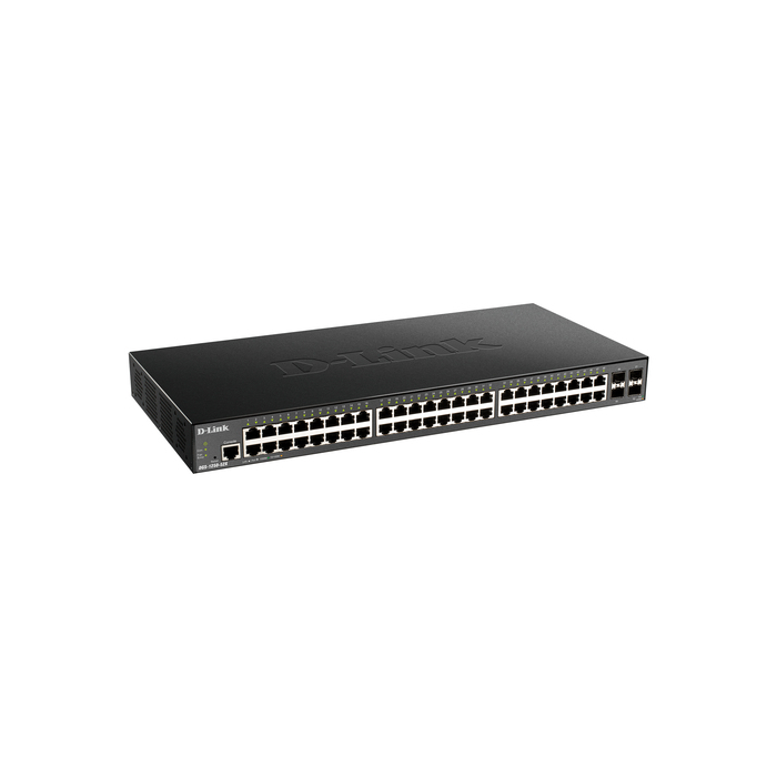 D-Link DGS-1250-52X Géré L3 Gigabit Ethernet (10/100/1000) Noir
