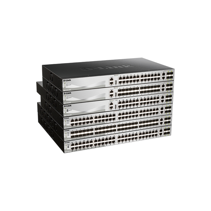 D-Link DGS-3130-30TS/E commutateur réseau Géré L3 Gigabit Ethernet (10/100/1000) Gris