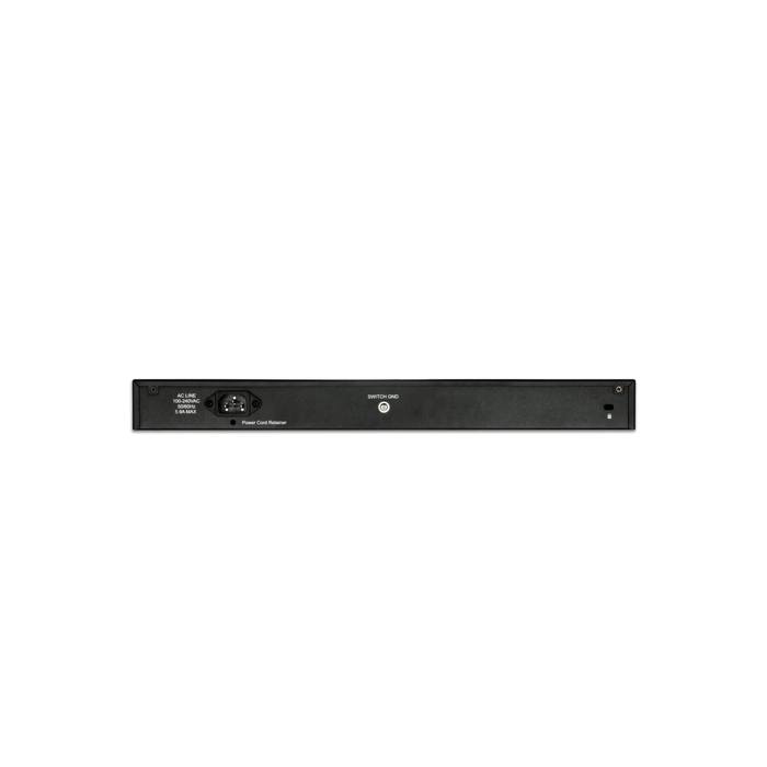 D-Link DGS-1210-52MP Géré L2 Gigabit Ethernet (10/100/1000) Connexion Ethernet, supportant l'alimentation via ce port (PoE) Noir, Gris