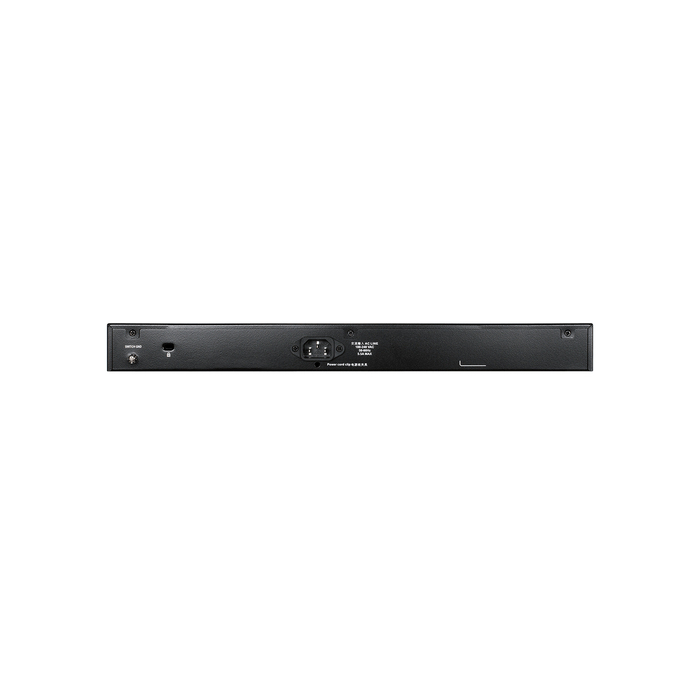 D-Link DGS-1510-28XMP Géré L2/L3 Gigabit Ethernet (10/100/1000) Connexion Ethernet, supportant l'alimentation via ce port (PoE) Noir, Gris