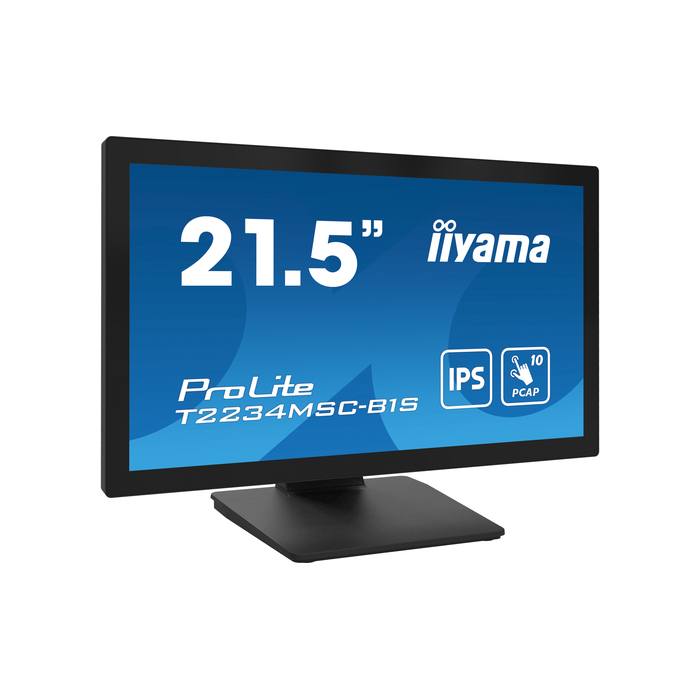 iiyama ProLite T2234MSC-B1S écran plat de PC 54,6 cm (21.5") 1920 x 1080 pixels Full HD Écran tactile Noir