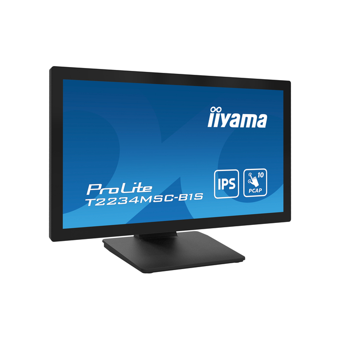 iiyama ProLite T2234MSC-B1S écran plat de PC 54,6 cm (21.5") 1920 x 1080 pixels Full HD Écran tactile Noir