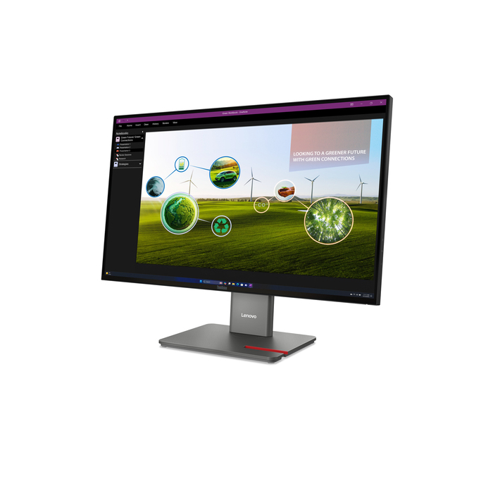 Lenovo ThinkVision P27Q-40 LED display 68,6 cm (27") 2560 x 1440 pixels Quad HD Noir