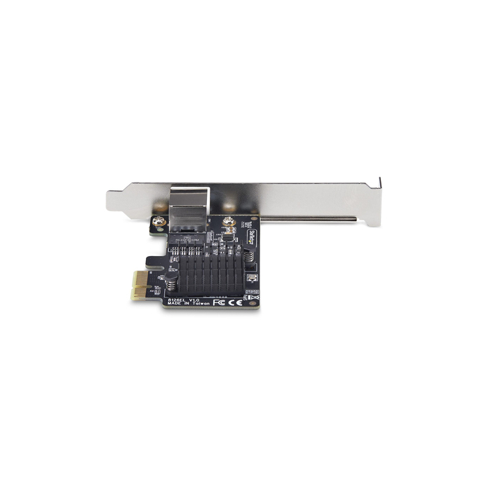 StarTech.com Carte Réseau PCIe Gigabit 5G à 1 Port, Carte LAN PCI Express 5G/2,5G/1G/100M/10M, Realtek RTL8126, Windows et Linux, Conforme TAA
