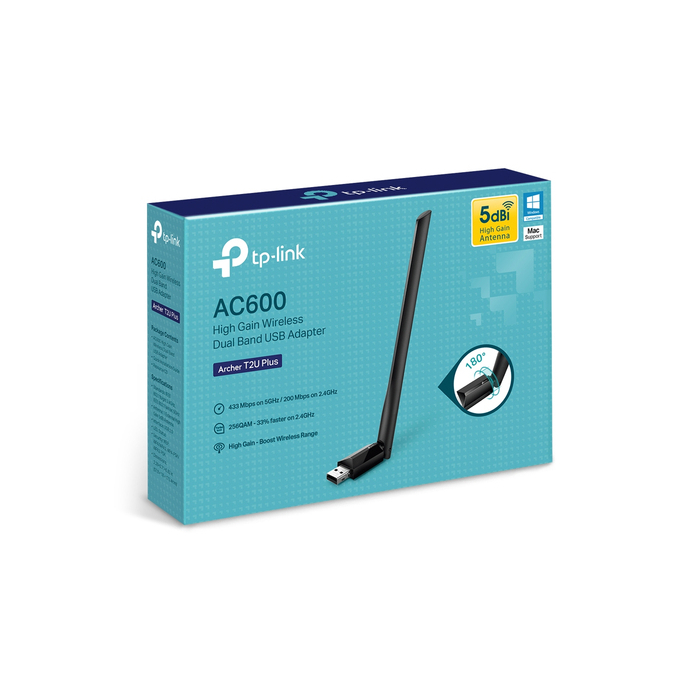 TP-Link Archer T2U Plus Interne WLAN 600 Mbit/s