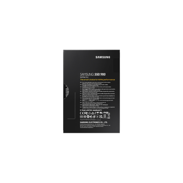 Samsung 980 500 Go M.2 PCI Express 3.0 NVMe V-NAND