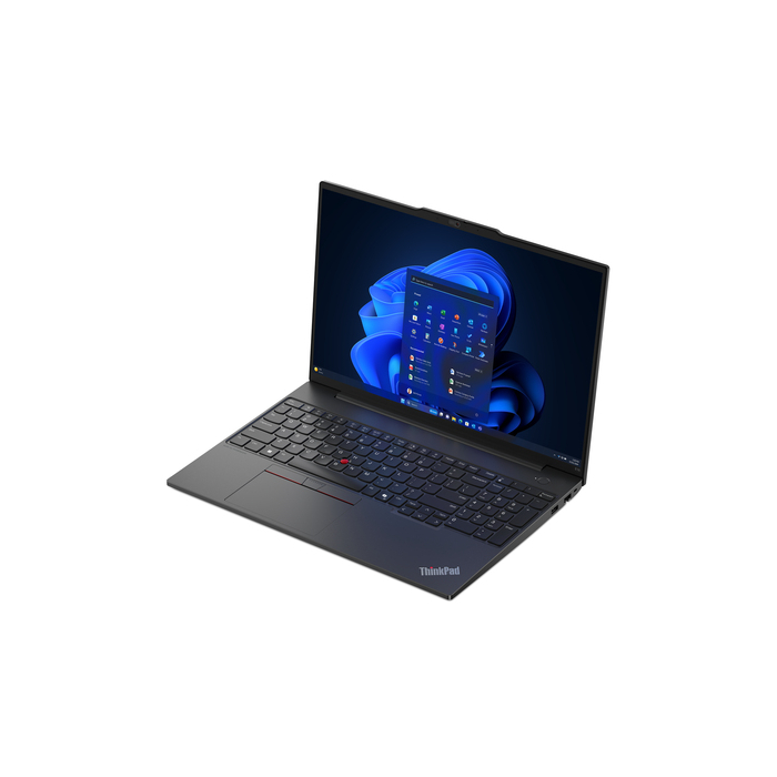 Lenovo ThinkPad E16 Gen 2 (AMD) AMD Ryzen™ 5 7535HS Ordinateur portable 40,6 cm (16") WUXGA 16 Go DDR5-SDRAM 512 Go SSD Wi-Fi 6E (802.11ax) Windows 11 Pro Français Noir
