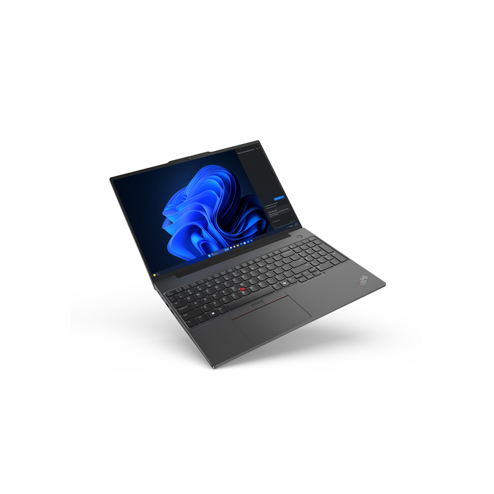 Lenovo ThinkPad E16 Gen 2 (AMD) AMD Ryzen™ 5 7535HS Ordinateur portable 40,6 cm (16") WUXGA 16 Go DDR5-SDRAM 512 Go SSD Wi-Fi 6E (802.11ax) Windows 11 Pro Français Noir
