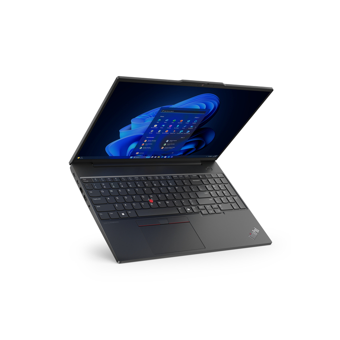 Lenovo ThinkPad E16 Gen 2 (AMD) AMD Ryzen™ 5 7535HS Ordinateur portable 40,6 cm (16") WUXGA 16 Go DDR5-SDRAM 512 Go SSD Wi-Fi 6E (802.11ax) Windows 11 Pro Français Noir