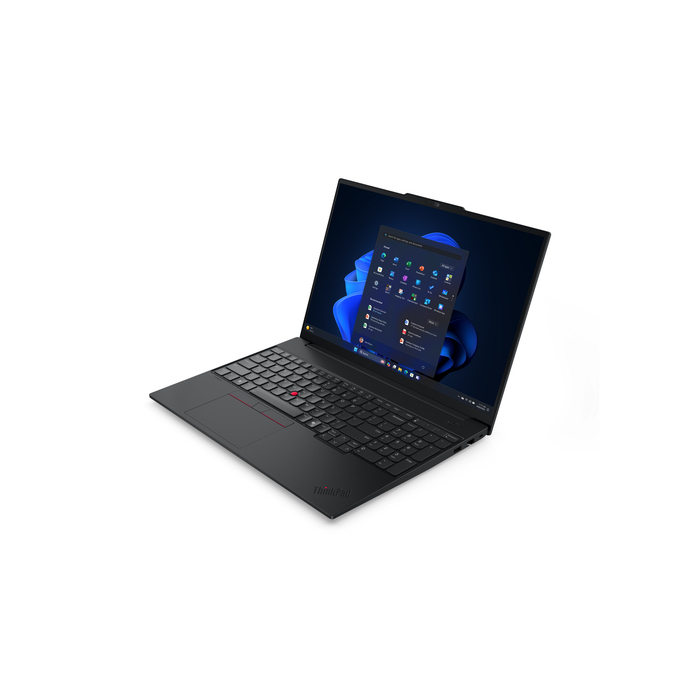 Lenovo ThinkPad E16 Gen 3 (Intel) Intel Core Ultra 5 225U Ordinateur portable 40,6 cm (16") WUXGA 16 Go DDR5-SDRAM 512 Go SSD Wi-Fi 6E (802.11ax) Windows 11 Pro Français Noir