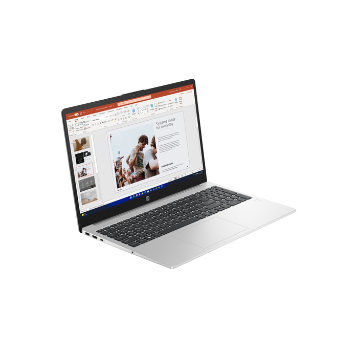 HP 250 G10 Intel® Core™ i7 i7-1355U Ordinateur portable 39,6 cm (15.6") Full HD 16 Go DDR4-SDRAM 512 Go SSD Wi-Fi 6 (802.11ax) Windows 11 Pro Argent
