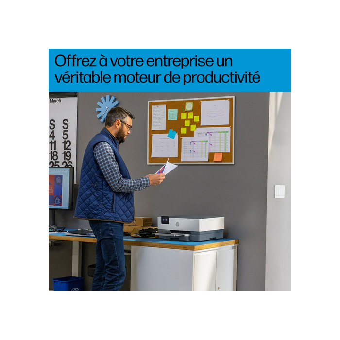 HP OfficeJet Pro 9110b Sans fil Couleur Imprimante, Impression recto-verso