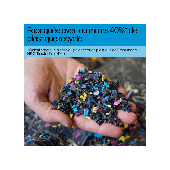 HP OfficeJet Pro 9110b Sans fil Couleur Imprimante, Impression recto-verso