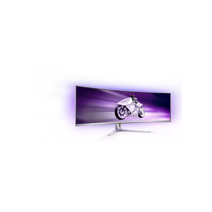 Philips Evnia 8000 49M2C8900/00 écran plat de PC 124,2 cm (48.9") 5120 x 1440 pixels Dual QHD QD-OLED Blanc