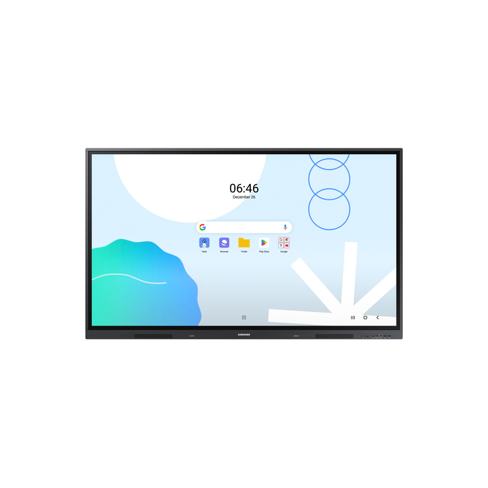 Samsung WA86D tableau blanc interactif 2,18 m (86") 3840 x 2160 pixels Écran tactile Gris