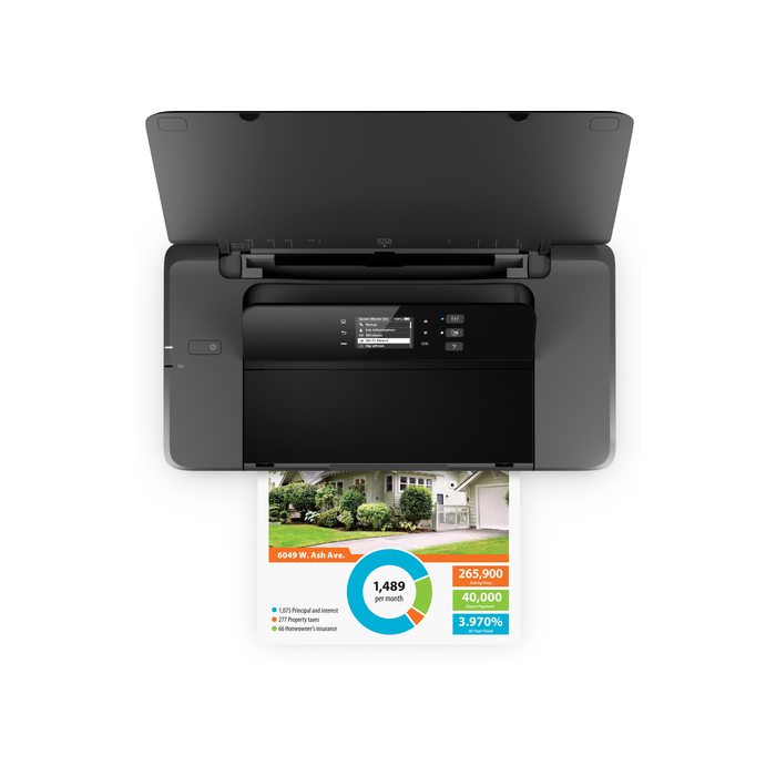 HP Officejet 200 Mobile Sans fil Couleur Imprimante