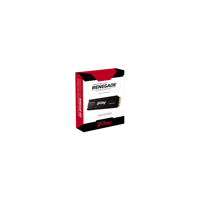 Kingston Technology 1000G RENEGADE PCIe 4.0 NVMe SSD W/ Radiateur de dissipation thermique