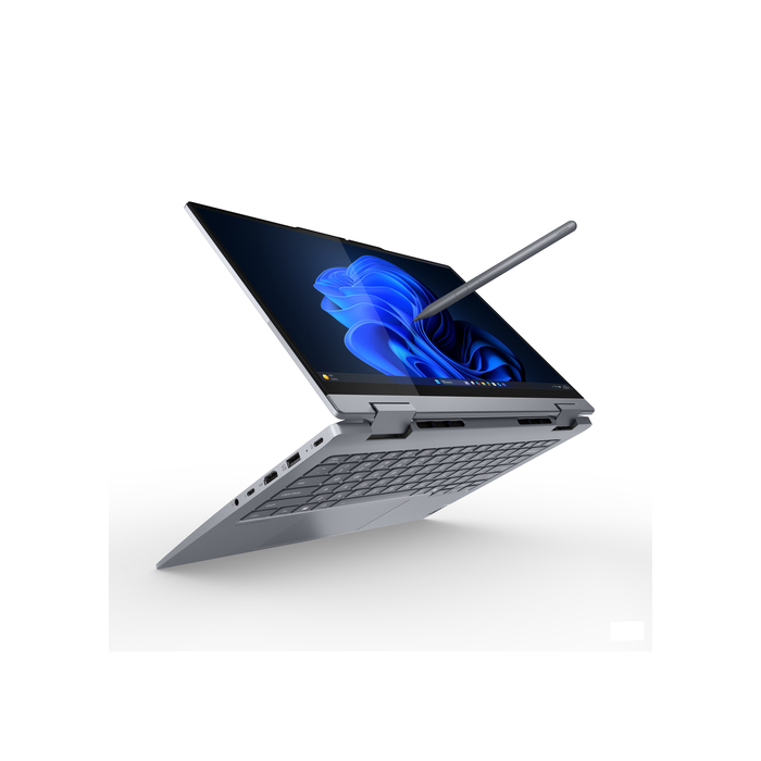Lenovo ThinkBook 14 2-in-1 G5 IAU Intel Core Ultra 5 225U Hybride (2-en-1) 35,6 cm (14") Écran tactile WUXGA 16 Go DDR5-SDRAM 512 Go SSD Wi-Fi 6E (802.11ax) Windows 11 Pro Français Gris