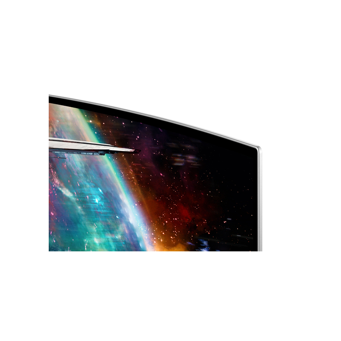 Samsung G95SC écran plat de PC 124,5 cm (49") 5120 x 1440 pixels Dual QHD OLED Argent
