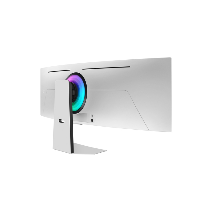 Samsung G95SC écran plat de PC 124,5 cm (49") 5120 x 1440 pixels Dual QHD OLED Argent