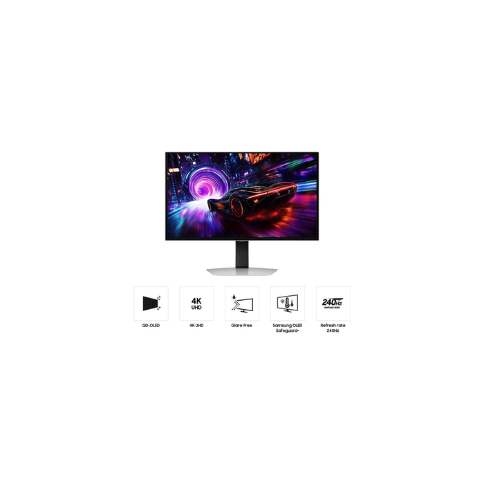 Samsung S32FG810SU écran plat de PC 81,3 cm (32") 2160 x 3840 pixels 4K Ultra HD OLED Argent