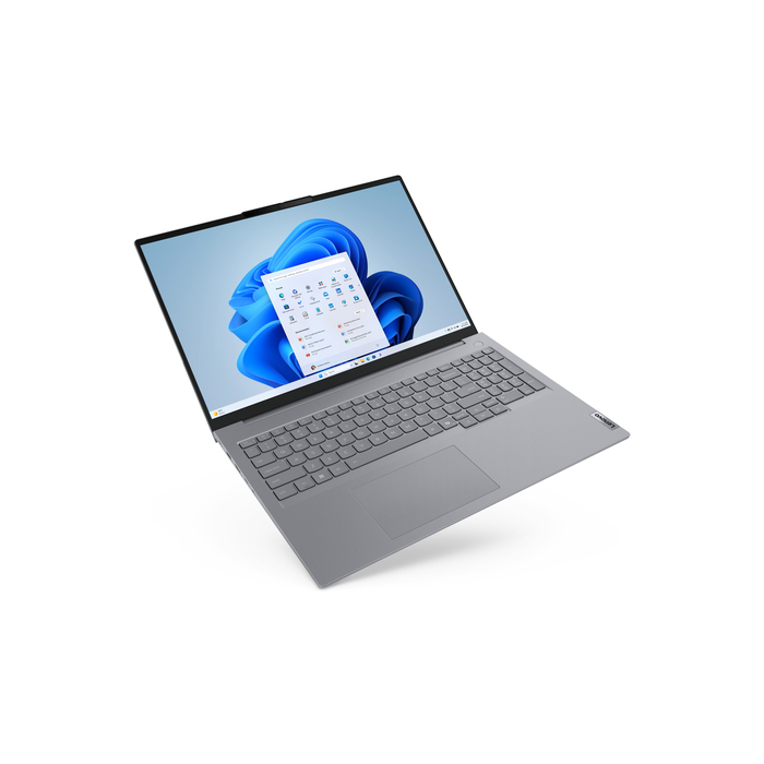 Lenovo ThinkBook 16 G8 IRL Intel Core 7 240H Ordinateur portable 40,6 cm (16") WUXGA 16 Go DDR5-SDRAM 512 Go SSD Wi-Fi 6E (802.11ax) Windows 11 Pro Français Gris