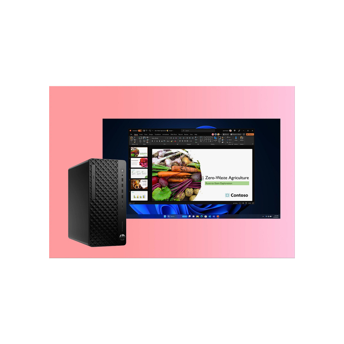 HP EliteDesk 8 Tower G1i Desktop AI Intel Core Ultra 5 235 5GHz 16 Go DDR5-SDRAM Windows 11 Pro Noir