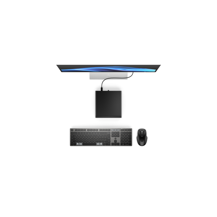 HP EliteDesk 8 Mini G1a Desktop Next Gen AI PC Wolf Pro Security Edition 350 16 Go DDR5-SDRAM 512 Go SSD Windows 11 Pro Mini PC Noir
