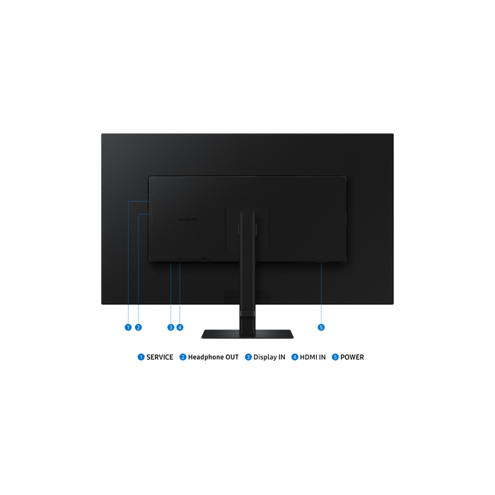 Samsung S70D écran plat de PC 94 cm (37") 3840 x 2160 pixels 4K Ultra HD LCD Noir