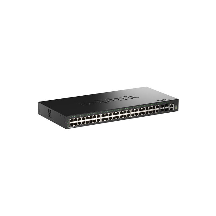 D-Link DGS-1530-52/E commutateur réseau Géré L2 Gigabit Ethernet (10/100/1000) Noir
