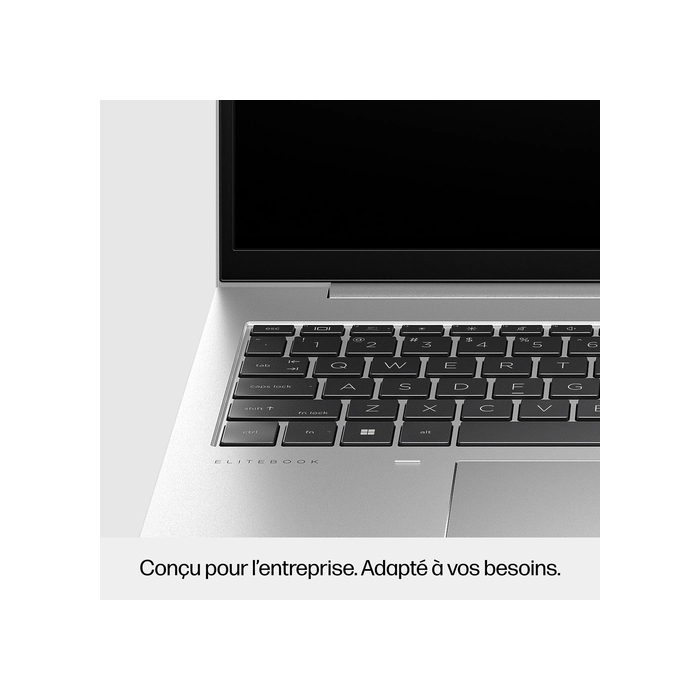 HP EliteBook 860 16 G10 Intel® Core™ i7 i7-1355U Ordinateur portable 40,6 cm (16") WUXGA 16 Go DDR5-SDRAM 512 Go SSD Wi-Fi 6E (802.11ax) Windows 11 Pro Argent