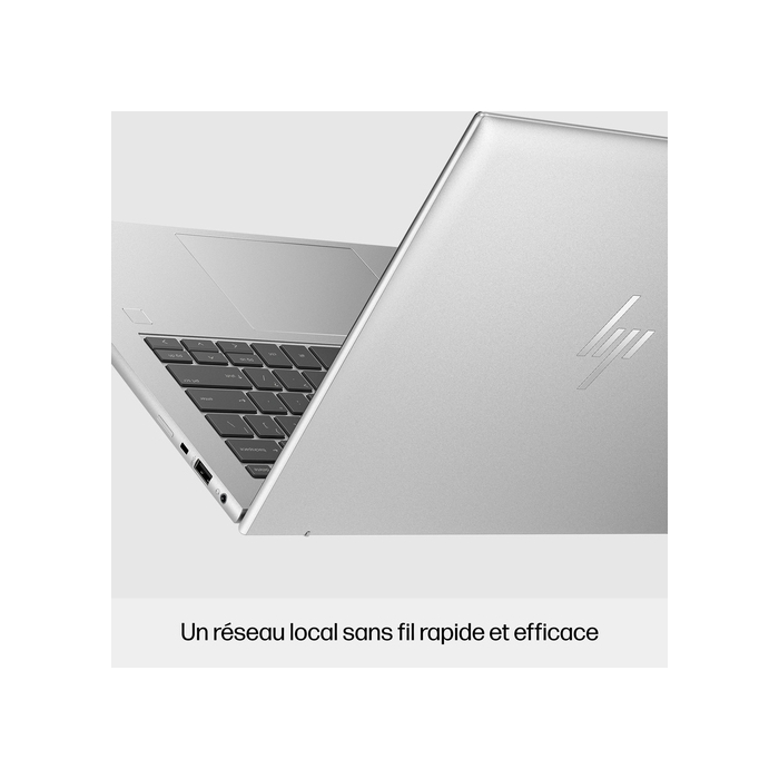 HP EliteBook 840 G10 Intel® Core™ i7 i7-1355U Ordinateur portable 35,6 cm (14") WUXGA 16 Go DDR5-SDRAM 512 Go SSD Wi-Fi 6E (802.11ax) Windows 11 Pro Argent