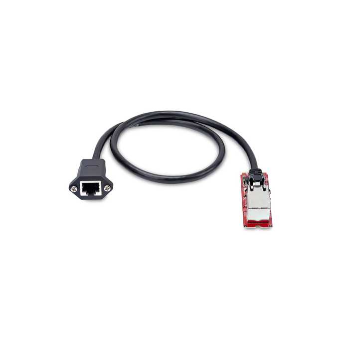StarTech.com Carte Réseau M.2 2280 à 1 Port 2.5 GbE, Vitesses Multi-Gigabit (2.5G/1G/100M/10M), NIC NBASE-T (802.3bz), Clé M.2 B+M, Interface PCIe Ethernet, Pour SFF/PC de Bureau